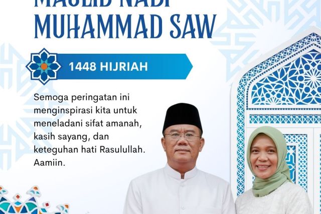 Selamat Memperingati Maulid Nabi Muhammad SAW 1448 Hijriah